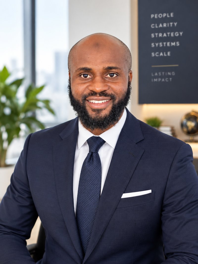 Portrait of Abdul Kunateh, Founder & Principal Advisor of Kunateh Impact